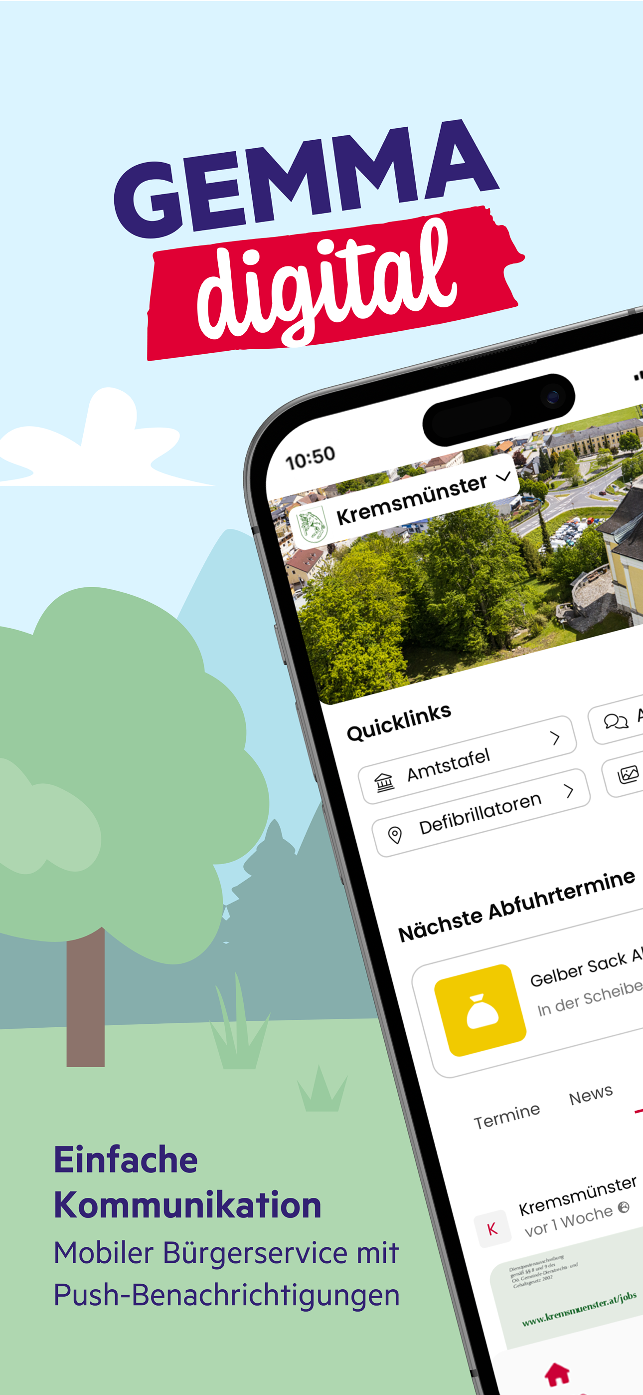 GEM2GO - Die Gemeinde App