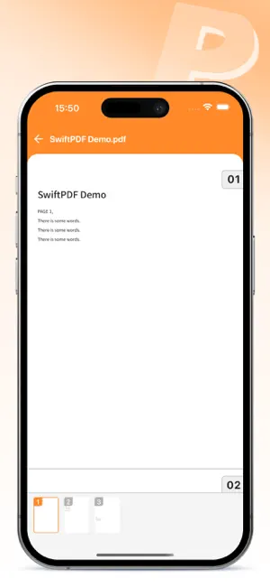 SwiftPDF screenshot 2