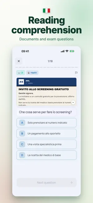 Italian B1 Citizenship · CILS screenshot 4