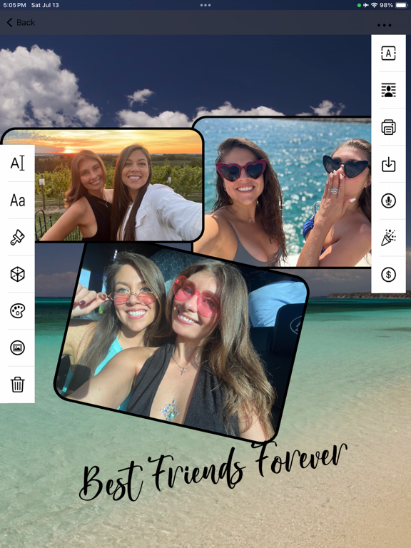 OmegaBooth iPad screenshot 8 - Photo & Video app