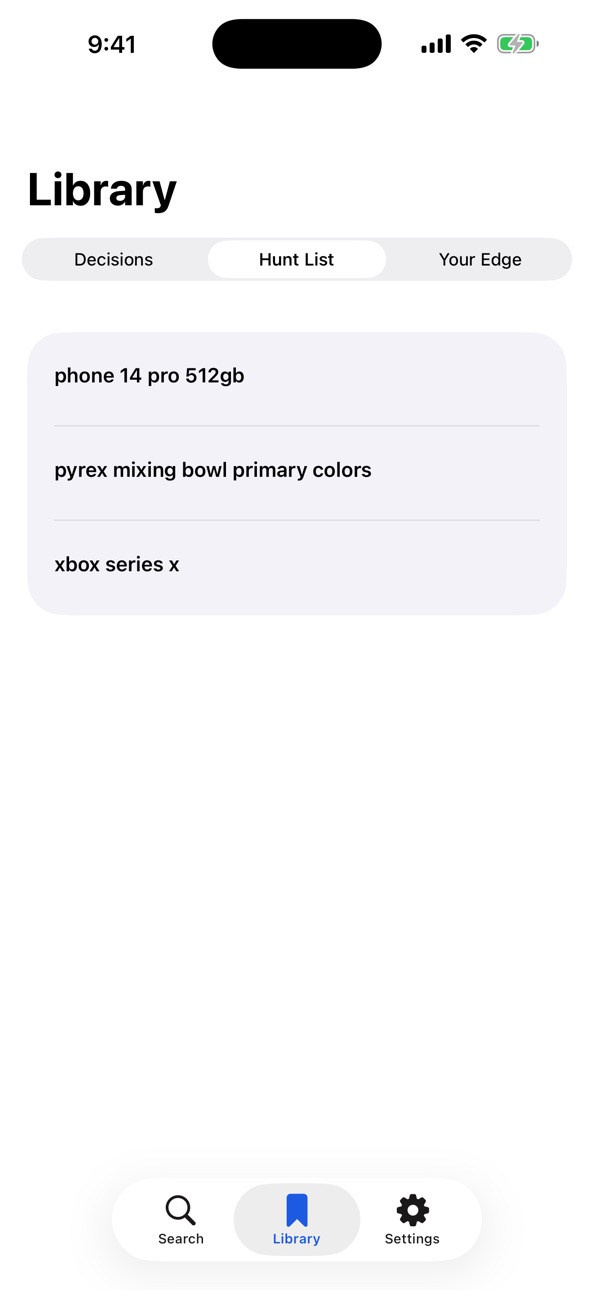iPhone screenshot