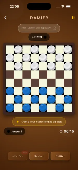 Damier: Classic Checkers Pro screenshot 3