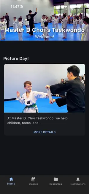 MasterDChoiTaekwondo screenshot 1