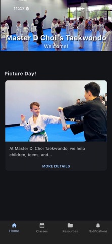 MasterDChoiTaekwondo screenshot