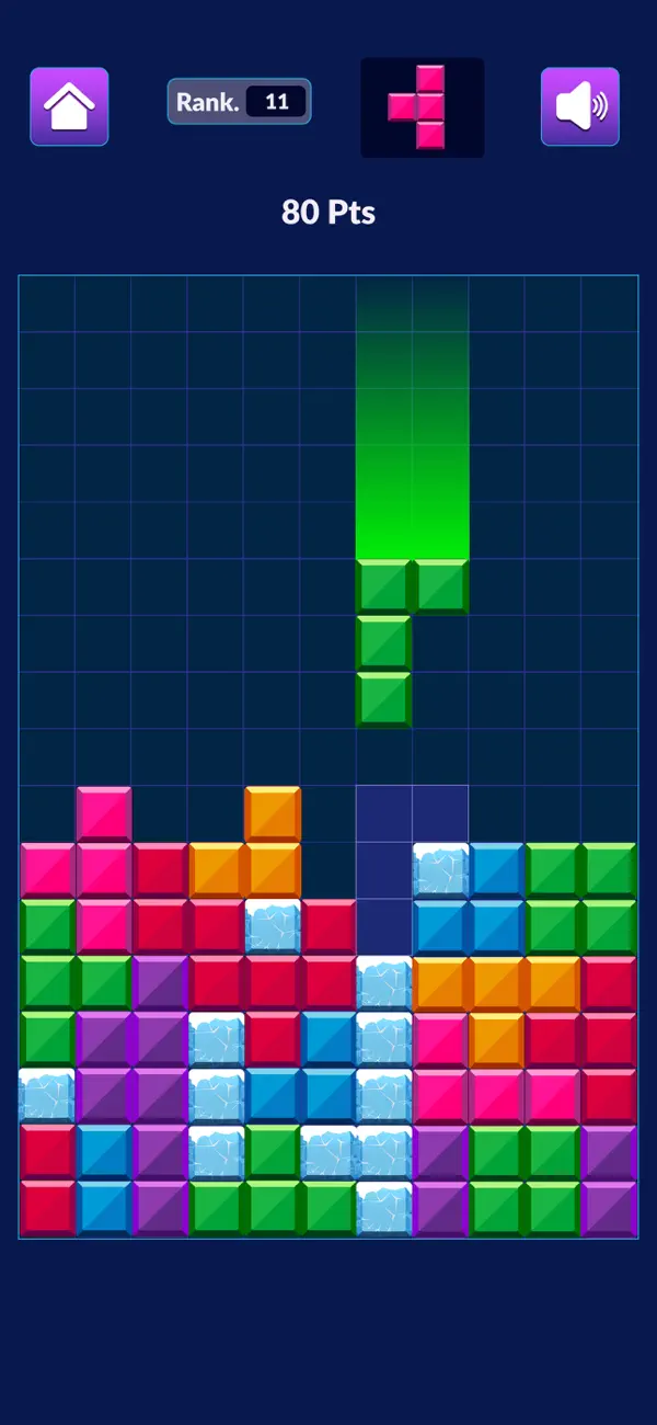 Screenshot #2 pour Block puzzle pro Gem for watch
