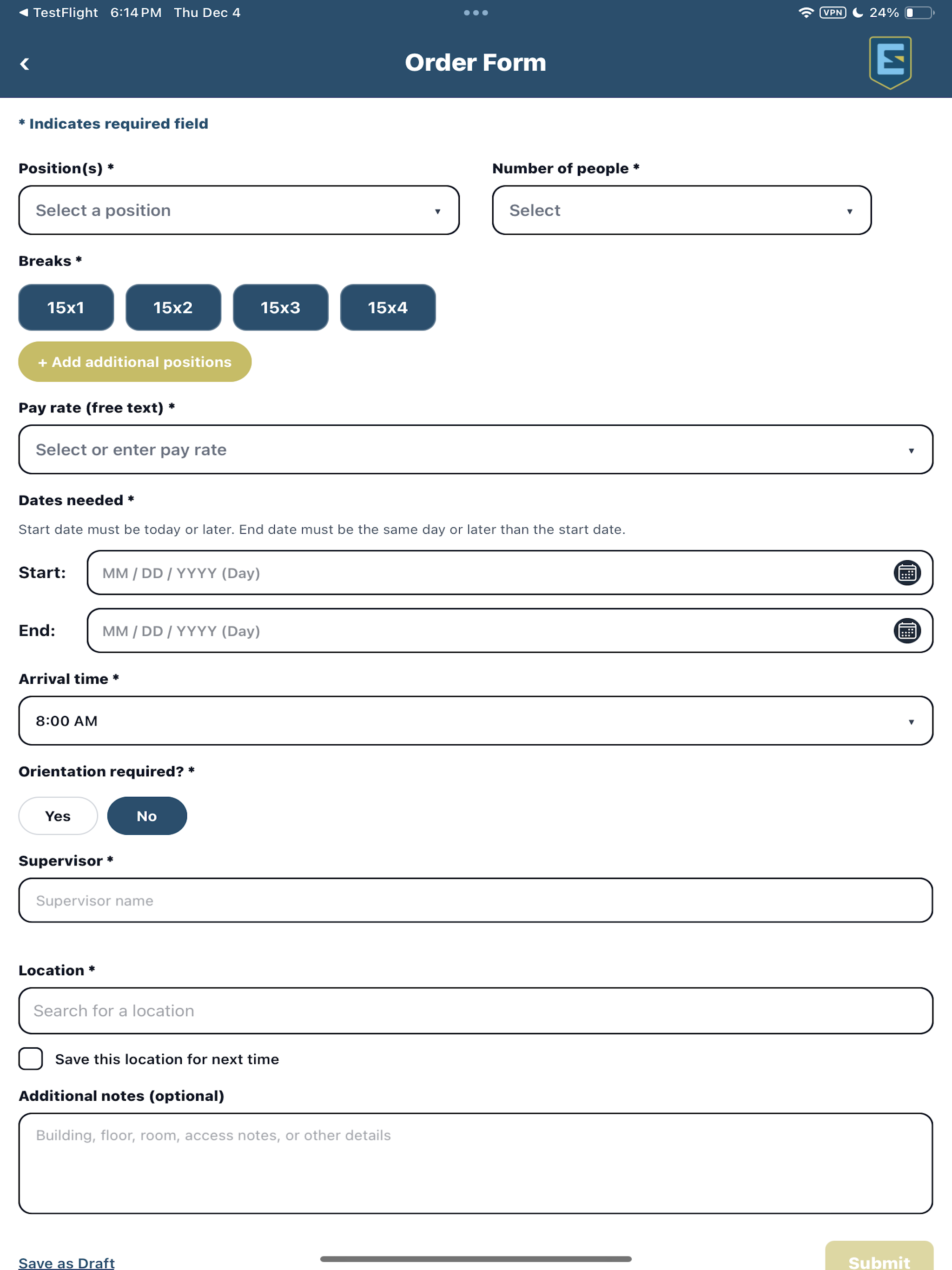 Elective Staffing screenshot 5