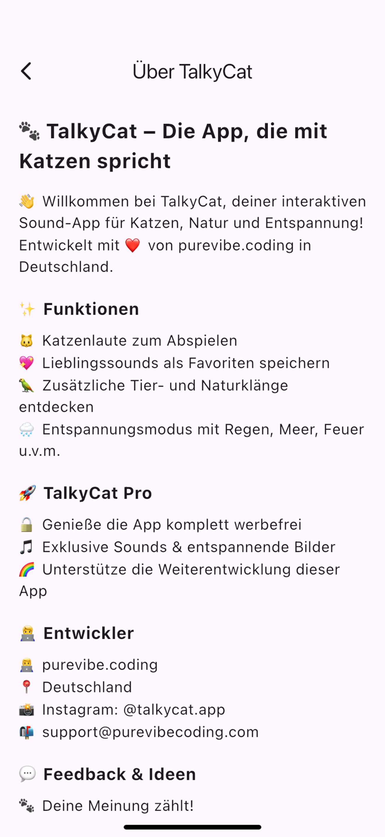 TalkyCat – Talk to Your Cat