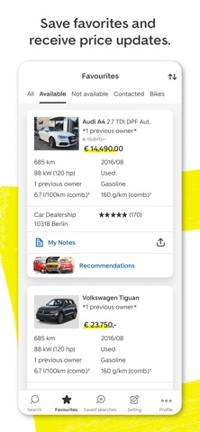 AutoScout24: Buying & leasing App Store preview screenshot 5