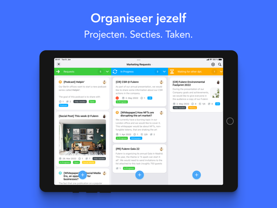 MeisterTask - Task Management iPad app afbeelding 3