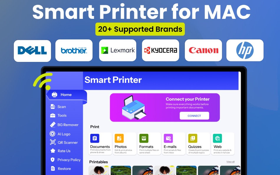 #1. Smart Printer App: Quantropic (macOS) โดย: Muhammad Soban