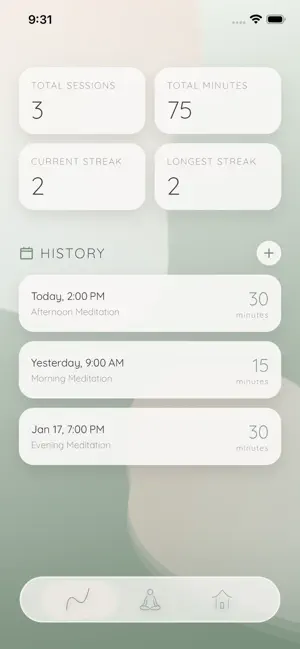 Oku: Mindful Timer screenshot 3