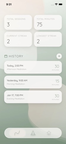 Oku: Mindful Timer Screenshot 3 of 3