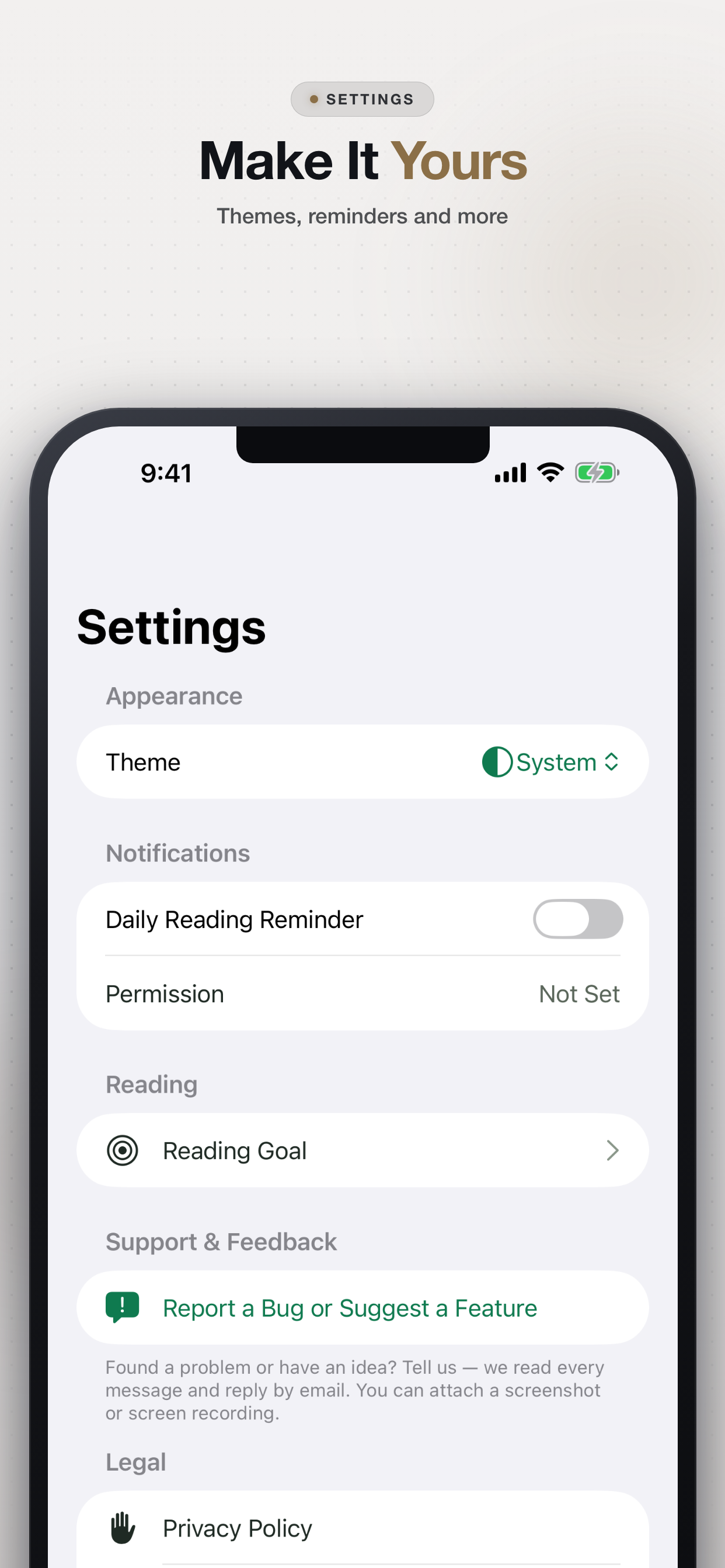 ReadingLog - Book Tracker screenshot 4