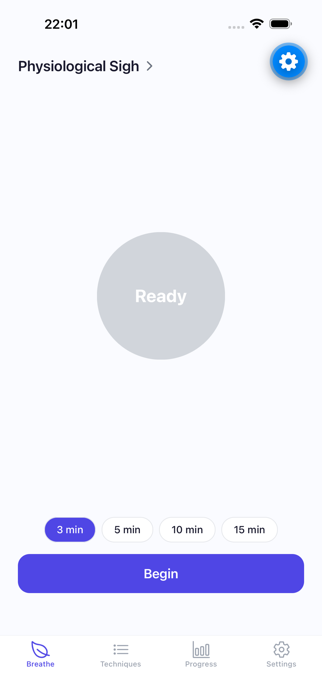 BreathFlow: Breathing Exercise Screenshot 5 of 10