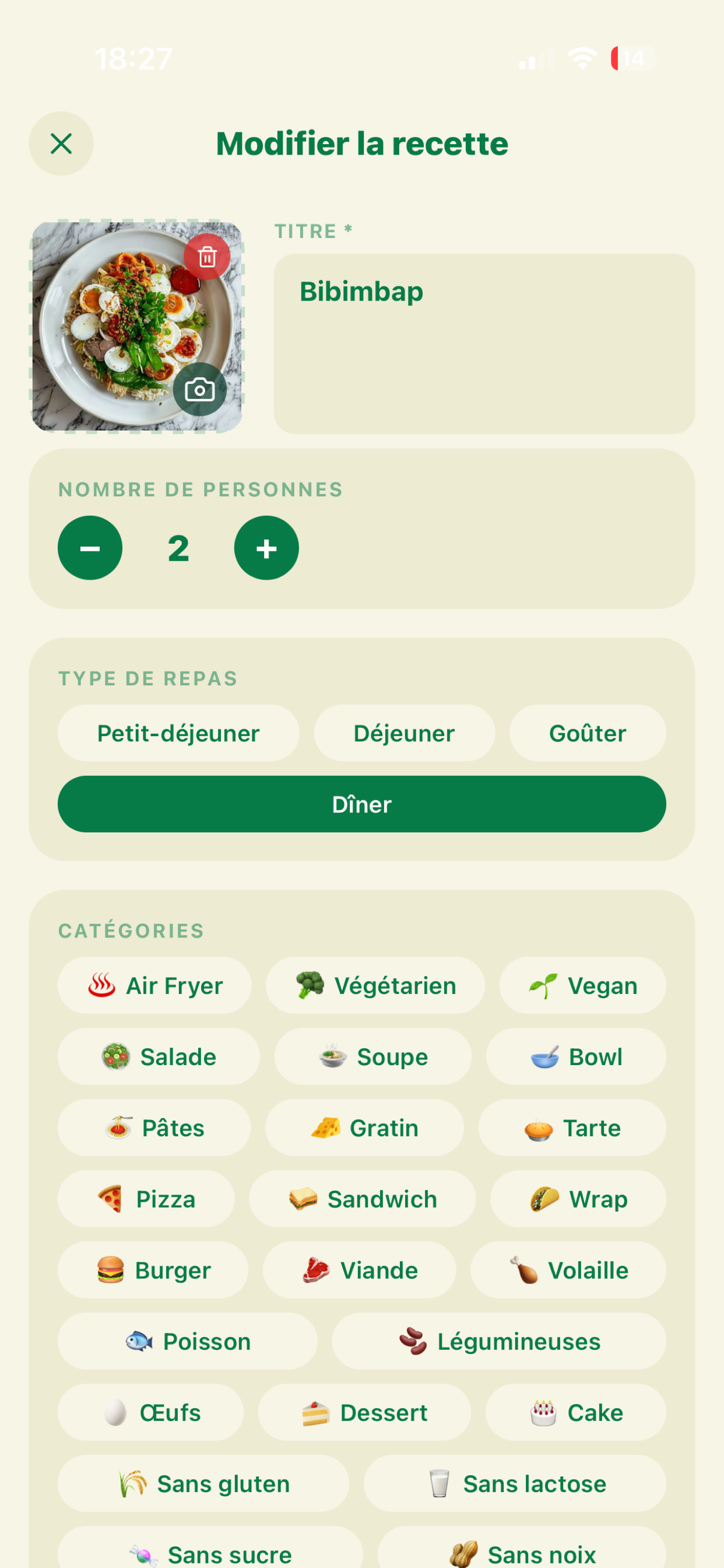 MealPlanner - Recettes & Repas screenshot 6