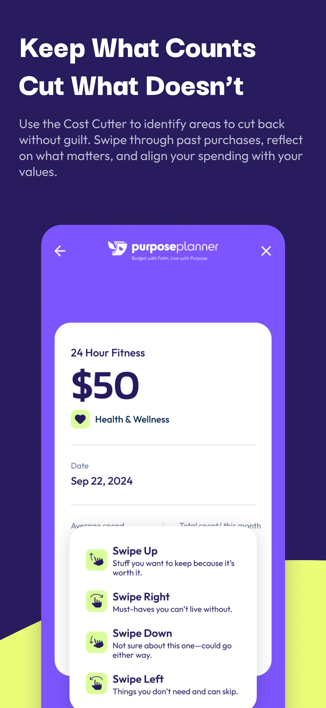 Purpose Planner