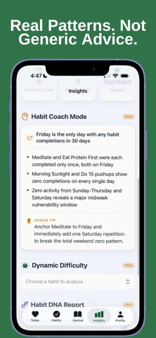 HabitStick: AI Habit Tracker screenshot