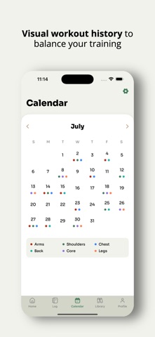 BooFit - Gym Workout Tracker screenshot