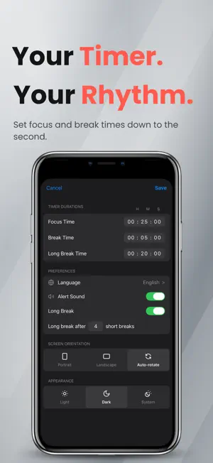 Simple Pomodoro – Focus Timer screenshot 4