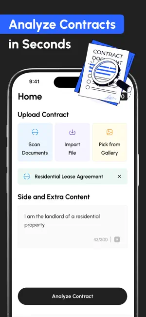 Contract Analyzer AI screenshot 1