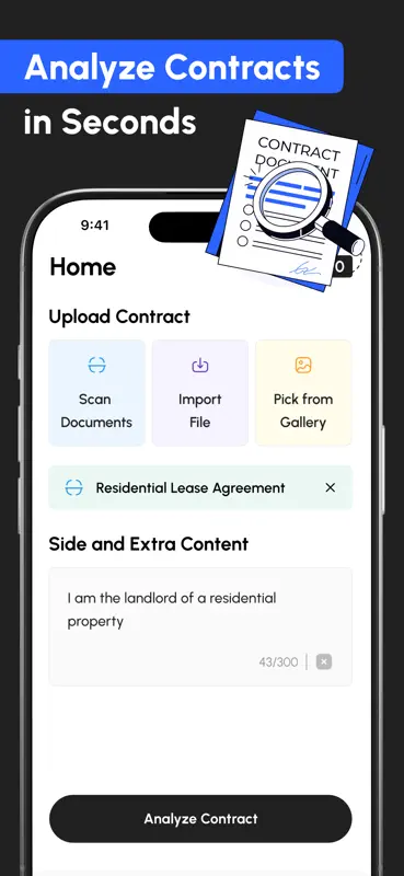 Contract Analyzer AI screenshot 1 of 6