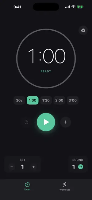 Tempo: Workout Timer screenshot 1