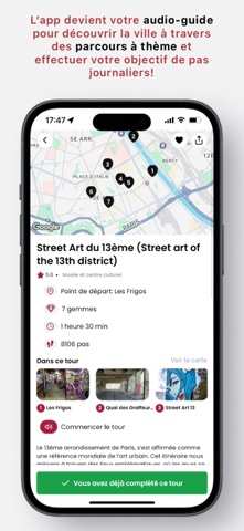 Cityspot - guide audio Paris screenshot