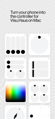 Visu Control iPhone screenshot
