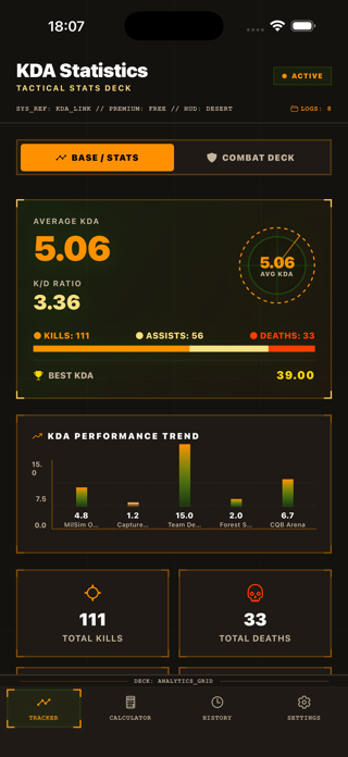 KDA Tracker & Joule Calc Screenshot 8 of 10