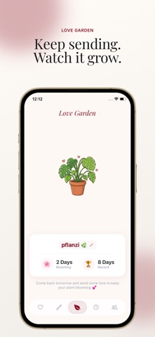 drawn - love notes for couples iPhone screenshot