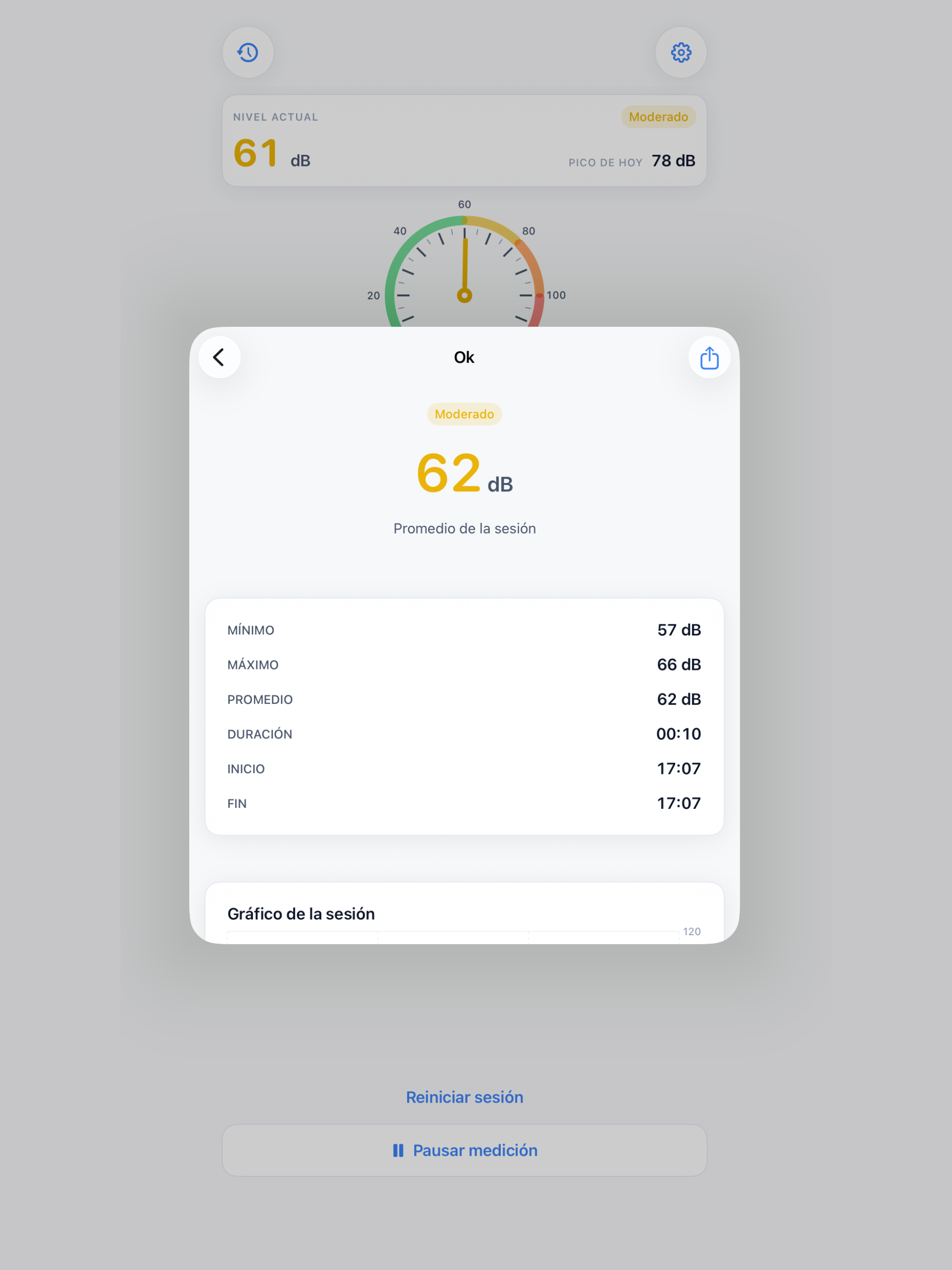 Medidor De Decibelios App screenshot 8