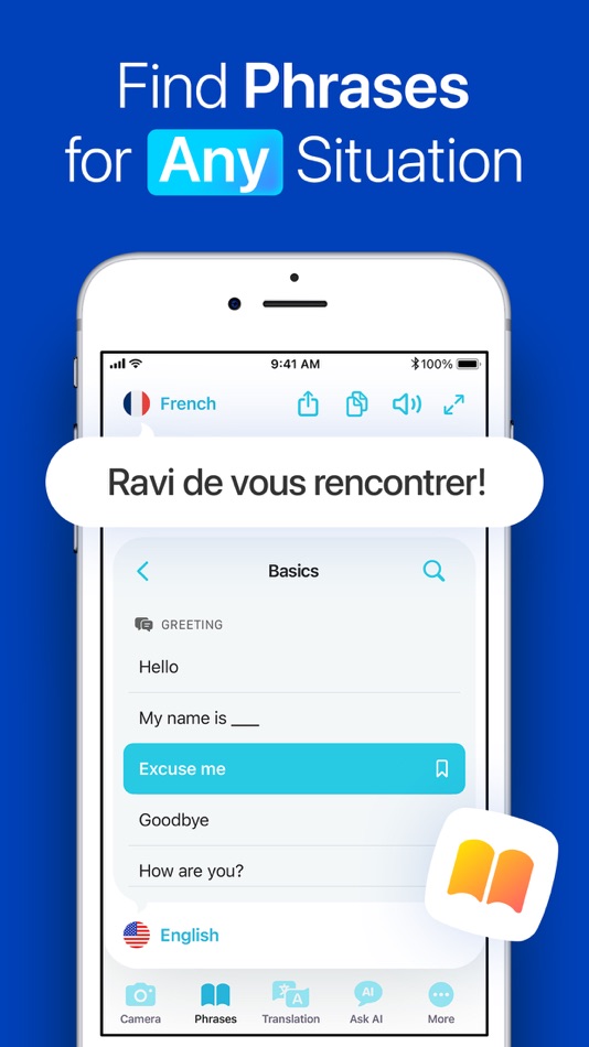 #7. My Translator - AI Translate (iOS) Bởi: Dream App Studio UAB