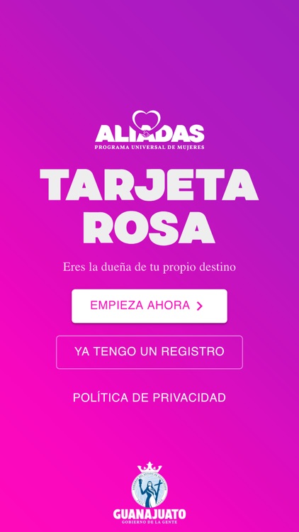 Tarjeta Rosa