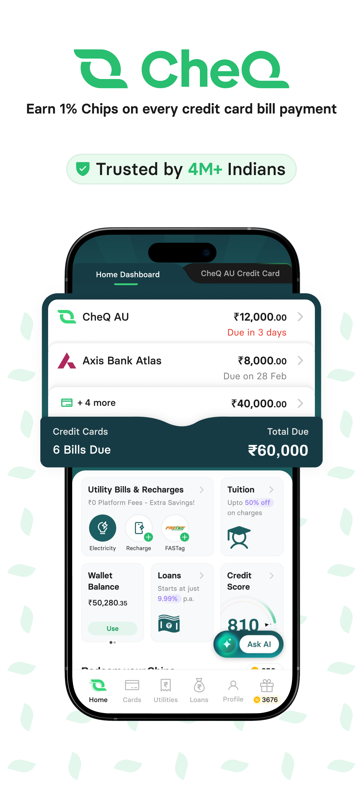 CheQ: Credit Bill Payments