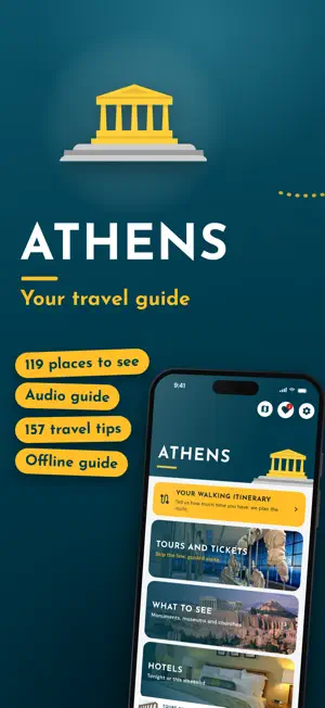 Athens Travel & Audio Guide screenshot 1