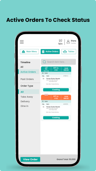 FoodChow - Restaurant POS Screenshot