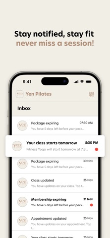 Yen Pilates Screenshot 2 of 4