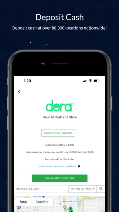 Dora – Mobile Banking Screenshot