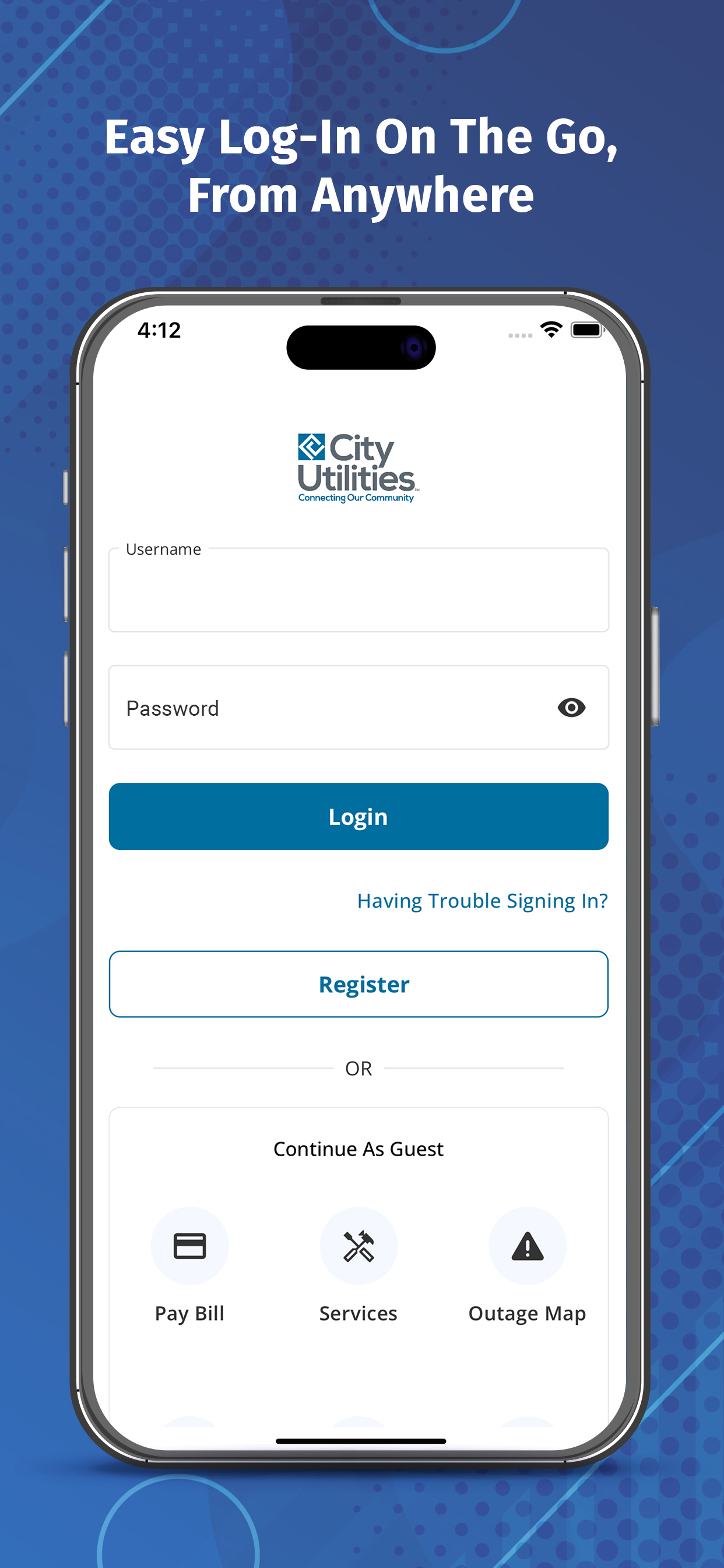 City Utilities – My Account