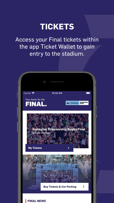 Premiership Rugby Screenshot