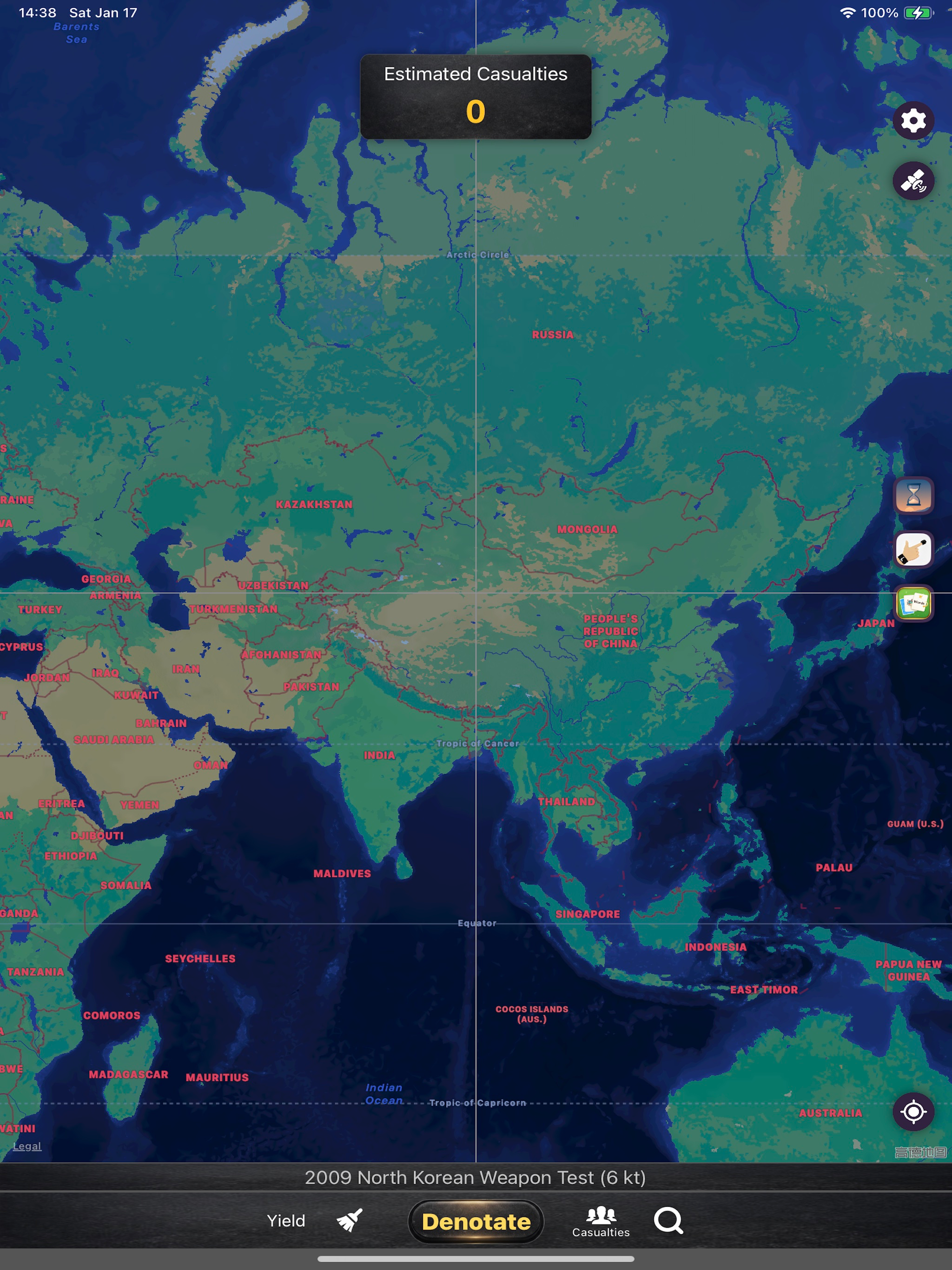 Nuke Simulator - Blast Map screenshot 6
