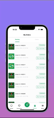Thirtymins - Food Delivery UK iPhone screenshot