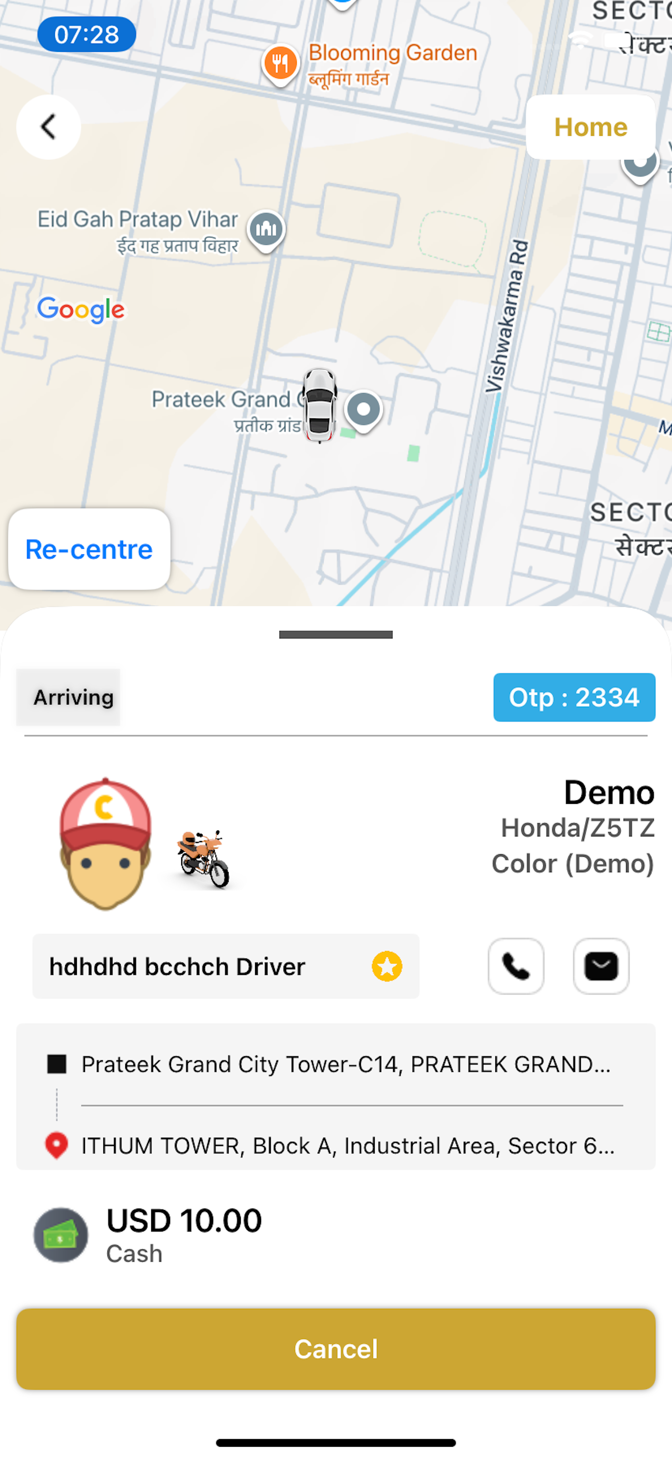 Apporio Taxi screenshot 5