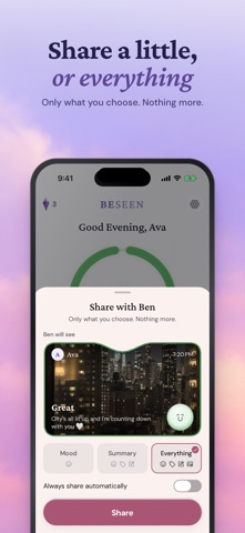 BeSeen: Couple Mood Journal Screenshot 7 of 10