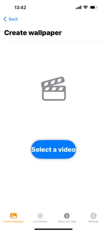 Simple Live Wallpaper Maker screenshot