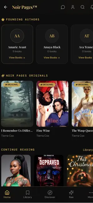 Noir Pages™ screenshot 2