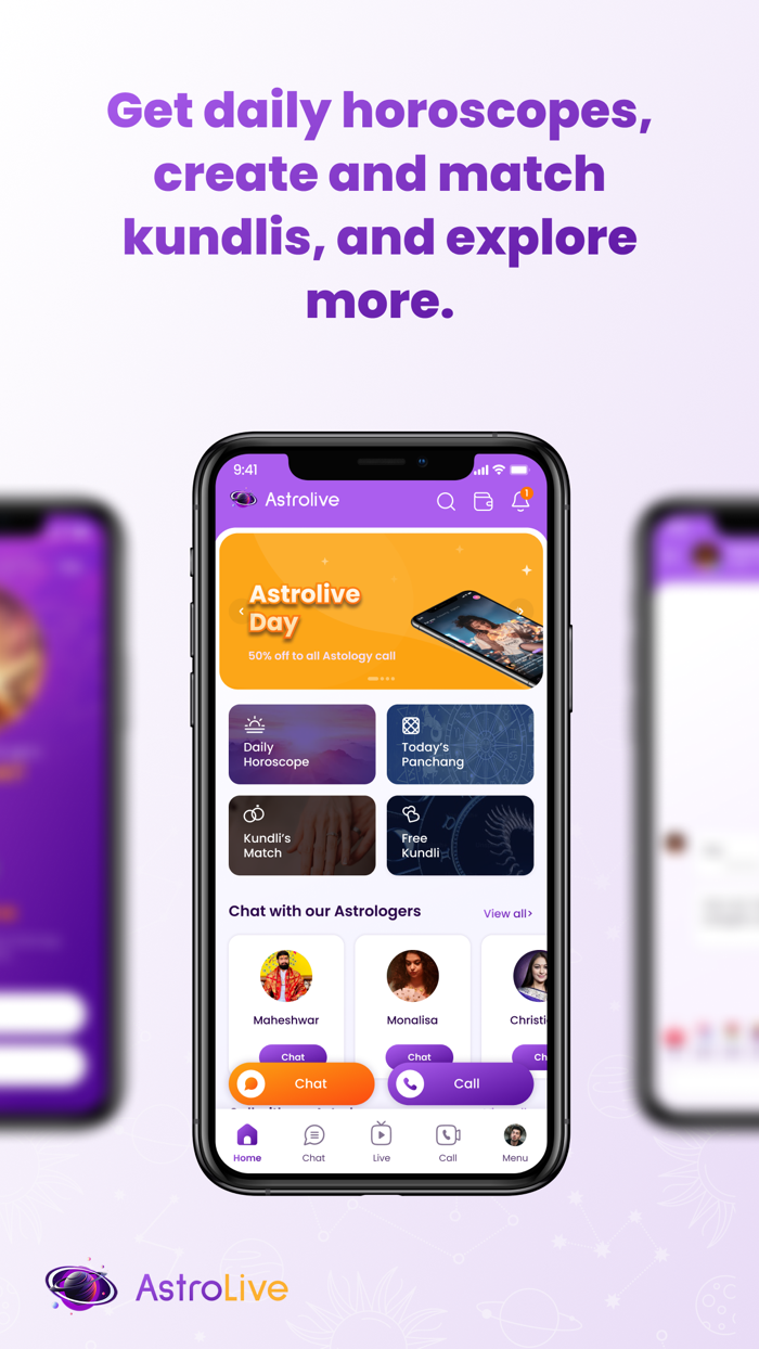 AstroLive - Talk to Astrologer