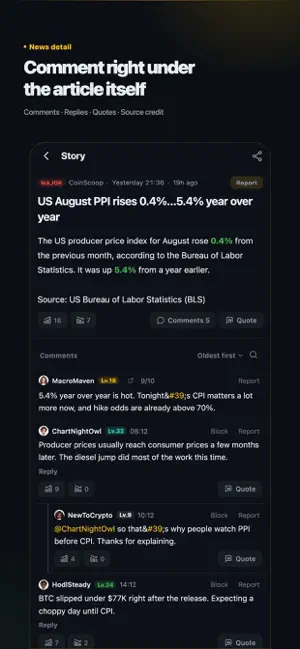 CoinScoop: Crypto News Alerts screenshot 2