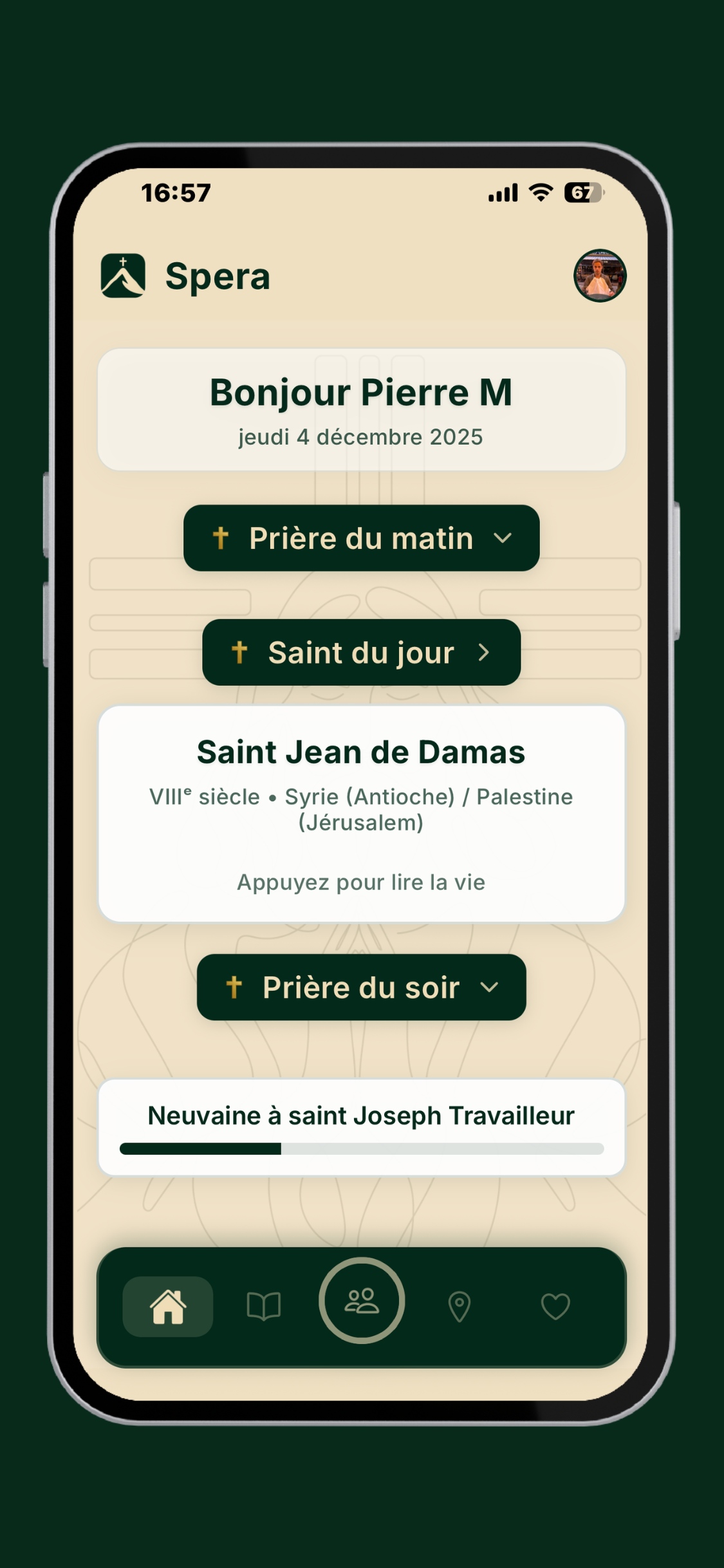 Sperapp screenshot 2