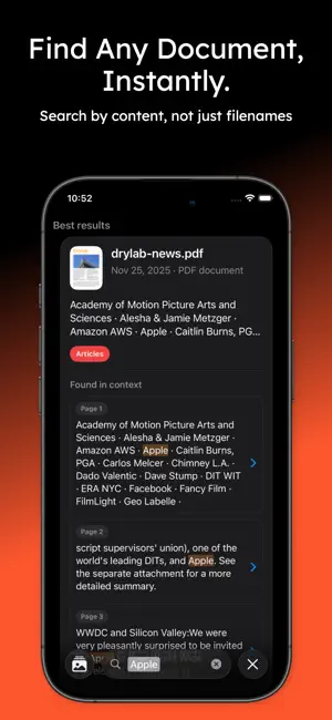 Archium: document organizer screenshot 2